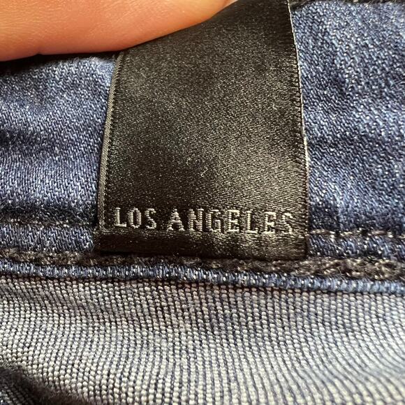 KanCan L.A. Mid-Rise Skinny Dark Wash Jeans Size 9/28 Style 11038 Cut# 1462 - Picture 5 of 9